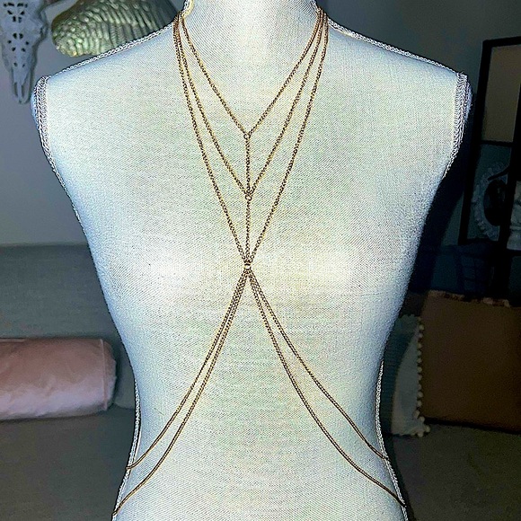 🪄✨ Unlisted Custom Handmade Body Chain - Personalized, Live Show Listing - Picture 1 of 17